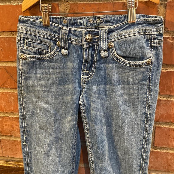 Miss Me boot cut jeans tween or tiny adult - Picture 2 of 11
